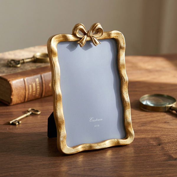 Vintage French Ornate Gold Photo Frame