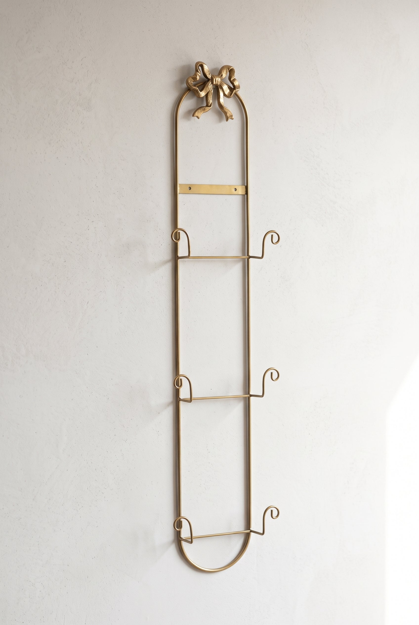 French Vintage Bow Knot Wall-Mounted Display Rack